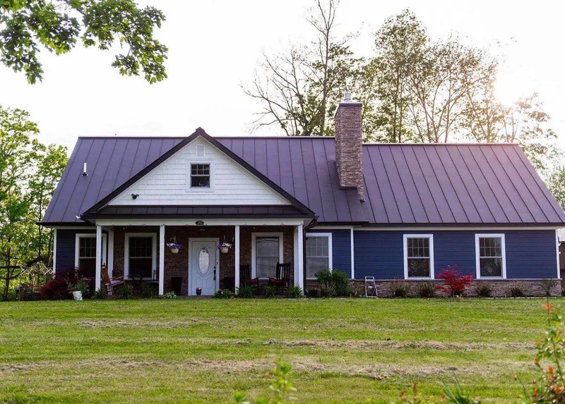 Metal roof replacement in Union County, NC (sample photo)